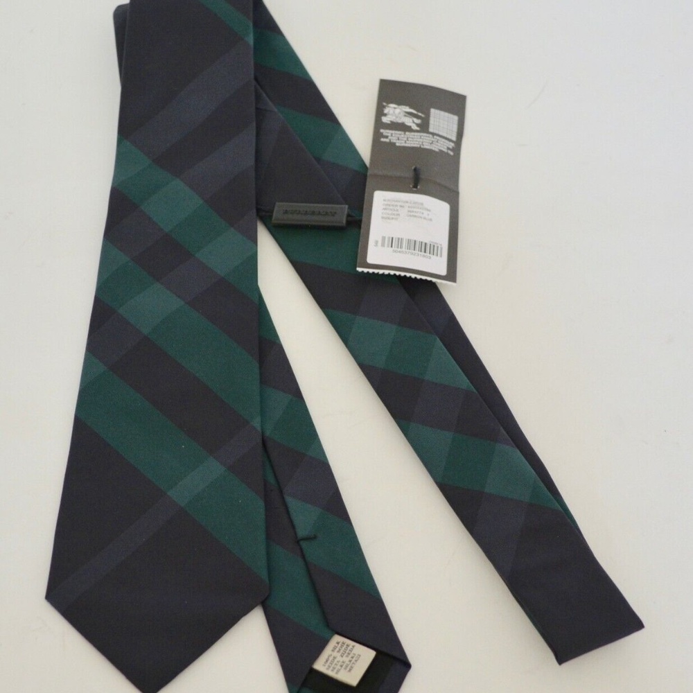 BURBERRY ROHAN SKINNY SILK NECKTIE - Picture 2 of 4